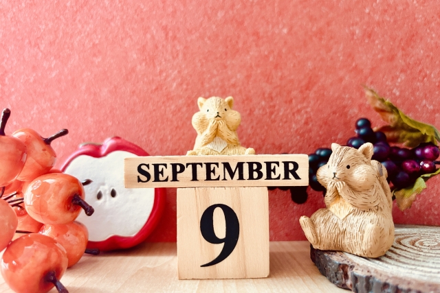 9月受付お休みのお知らせ